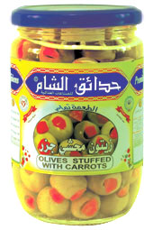 Olives stuffed with carrots 600g � 12