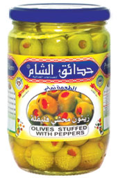 Olives stuffed with peppers 600g � 12