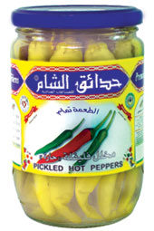Pickled hot peppers 600g � 12