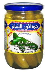 Pickled cucumbers 600g � 12