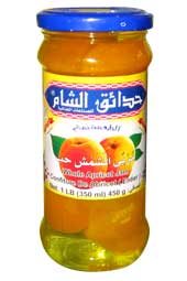 Whole apricot jam 450g � 12
